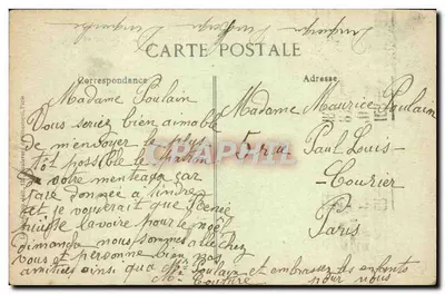 PARIS — Katedra Notre-Dame i Cité — wydawca Léon Assuré, nr 4233 — Rewers