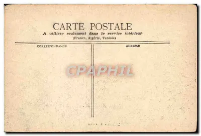 Nice-Le Port — vue du port et des falaises — éditeur STAERCK, PARIS — Verso