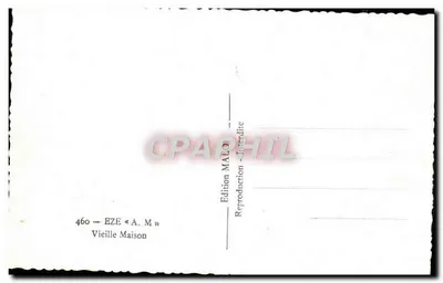 Eze — Stara domowa — Wydawnictwo MALO, n° 460 — Rewers