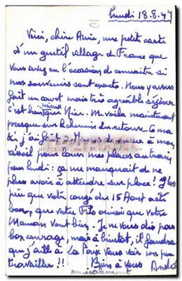 Beaulieu-sur-Mer - Widok ogólny — Munier, n°55 — Rewers