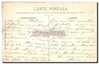 Villefranche — Die Bucht und die Flotte — Künstlerische Sammlung, Gilletta-Ausgabe, Foto. Nice, Nr. 305 — Rückseite