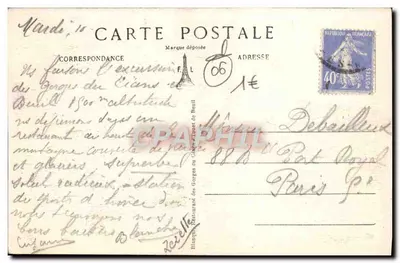 Okręgi Beuil — Góry Cians — FL, n° 975 — Rewers