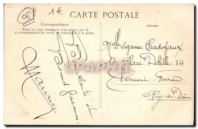 Côte d'Azur — Brzegi morza — E.D. n°1611 — Rewers
