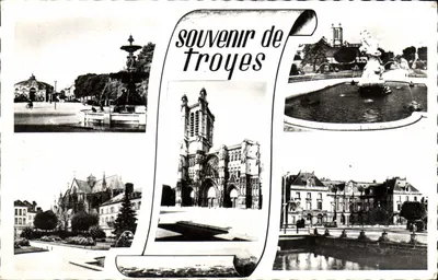 Troyes — Pamiątka z Troyes — Wydawnictwo 'La Cigogne'