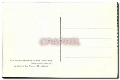 पीरा-कावा (आर.एम.) — 1500 मीटर ऊंचाई, शीतकालीन खेल — संख्या 109 — पीछे