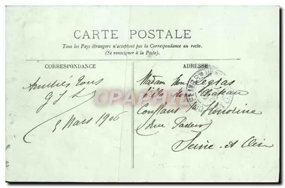 Nice - La Joliette-Promenade — LL. — N° 210 — Verso