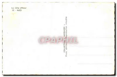 Nice — Souvenir de Nice — Collection Messager — Rewers
