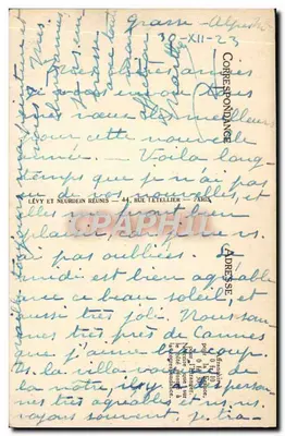 Grasse - La tour et l'église — éditeur non identifié, n° de série 33 — Rewers