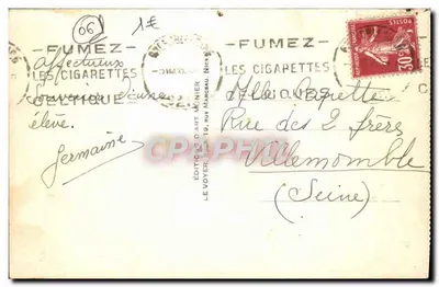 La Napoule (A-M.) — Ogólny widok — Wydawnictwo D'Art MUNIER, n°8 — Rewers