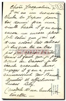 Villefranche-sur-Mer — Zatoka — Wydawnictwo Francuskie Les Belles Éditions Françaises — Rewers