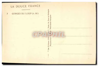 Gorge Loup (A-M) — Gorge Loup — Wydawnictwo Sztuki 'VON' Paryż — Rewers