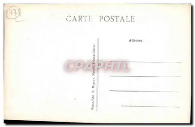 Provins (S.-et-M.) — Ville Haute — Conjunto das Fortificações — A Porta São João e a Torre dos Engenhos. É nesta parte dos Muros que está localizado o Teatro Antigo. — Verso