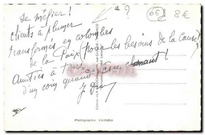Saint-Paul — Prowencka ogród Hostellerie de la Colombe d'Or — La Cigogne — Rewers