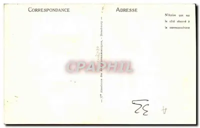Auch — Estátua de d'Artagnan — Editor CPAPHIL, n° 60 — Verso