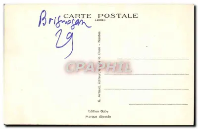 Brignogan (Finistère) — O Menhir — Saby — Verso