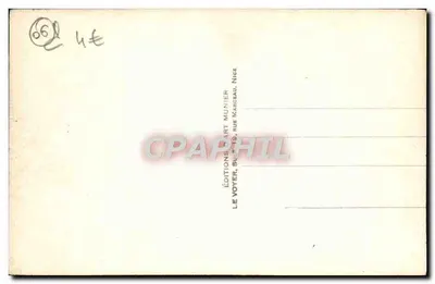 Menton — ogólne widoki z Cap Martin — Éditions Le Voyet, Nice — Rewers