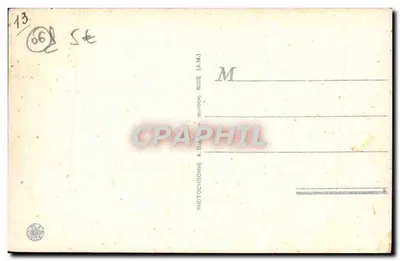 Menton (A.M.) — Kap Martin, wejście do Parku. — Rewers