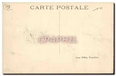 Parc de Versailles — Bassin d'Apollon et Tapis Vert — Impr. EDIA, Versailles — Verso