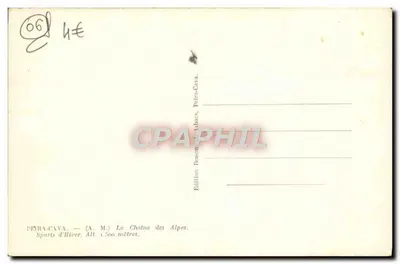 पिएट्रा-कावा — (ए.एम.) अल्प्स की श्रृंखला। शीतकालीन खेल। ऊंचाई 1.500 मीटर — संस्करण बोनोमुटिबुक्स, पिएट्रा-कावा — पीछे