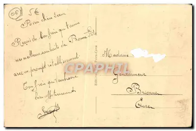Peira-Cava (A.M.) — L'Entrée du Village — éditeur Borne Fête — Reverso