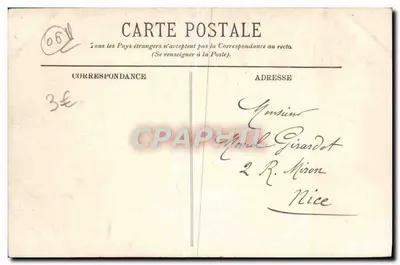 Le Cap Martin — Skaliste wybrzeże — LL. — n°416 — Rewers