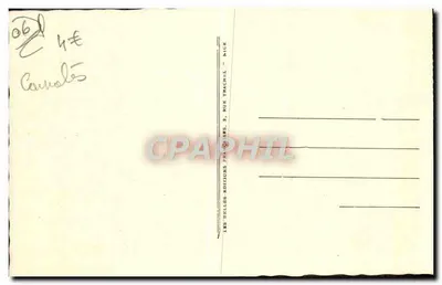 Cap Martin — Widok na Menton — Bef 11519 — Rewers