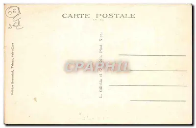 Peïra-Cava (A.M.) wysokość 1500 m — Tablica orientacyjna — Rewers