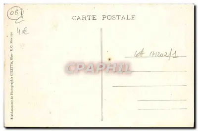 Las Maîris i łańcuch Alp — okolice Nicei — Wyd. A. Gal Taber — Rewers