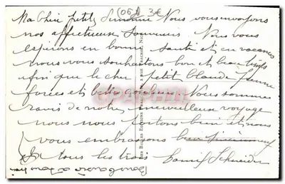 Dzwonnica kościoła i Kolejka Alp — Peïra Cava — Wydawca: Des Belles Éditions, Nice — Rewers