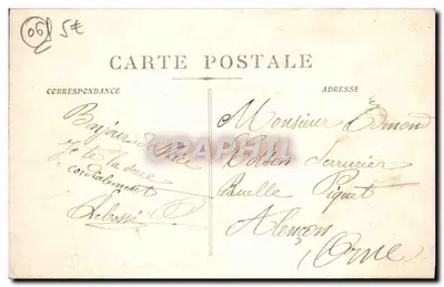 NICE - Promenade du Château - Aleja sosnowa — Wydawnictwo Baylone bracia, Nice — Rewers