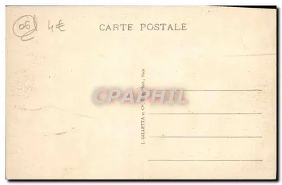 Nice — Jardins Albert Ier — Wydawca Gilletta, nr 29 — Rewers