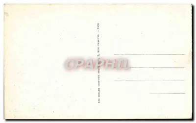 Widok na wieś i Kap-Ferrat — Bef 12118 (alt. 350m) — Les Hellèses Éditions, Nice — Rewers