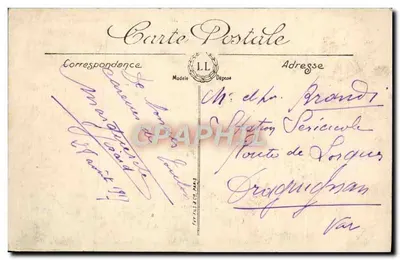 Cap Brun — Rochers de Sainte-Marguerite — LL — Reverso
