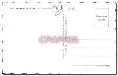 Saint-Paul (A.-M.) — Fontaine — Wydawnictwo Gilletta — Rewers