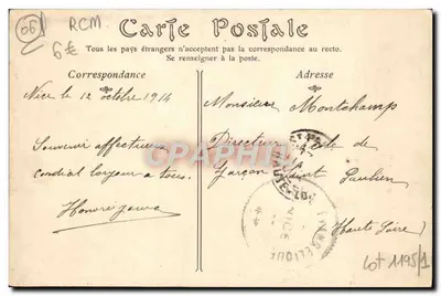 Widok na MONACO — Zatoka Roquebrune, z Cap Martin — Rewers