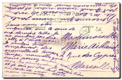 Cap Martin — Les Rochers — LL. — n° 416 — Rewers