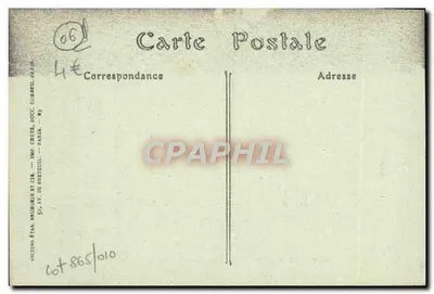 Cap Martin (Alpes-Maritimes) — ścieżka pod lasem — Jhot. nr 828 — Rewers