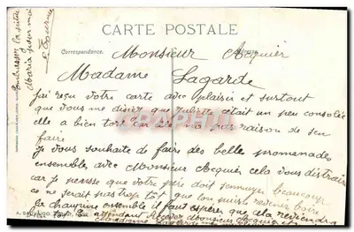 Nice, Quai du Midi i ujście Paillon — N.D. Phot. — n° 583 — Rewers