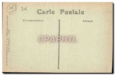 Corniche Esterel — plaża Figueurette i punkt Esquillon — Stare Zakłady Neurbin i Cie, 245 — Rewers
