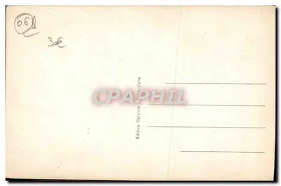 Peïra-Cava (A.M.) — Paisagem de inverno — Alt. 1500 m — Edição Calviera — Verso