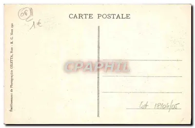 Nice — Wodospad zamkowy — Wydawnictwo Giletta, nr 64 — Rewers