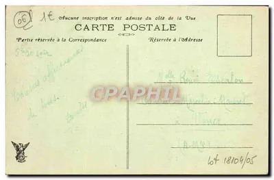 NICE — Widok z zamku — Wydawca nie widoczny, nr serii 107 — Rewers
