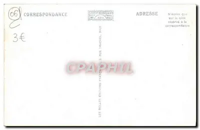 NICE — Widok z zamku — Wydawnictwo Levit et Nsundelik, nr 290 — Rewers