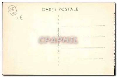 Peira-Cava (A.-M.) — Stołek orientacyjny — Shot Courrier Macon — Rewers