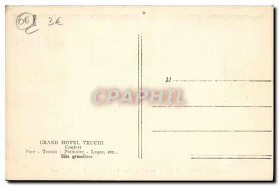 Peïra-Cava — La Pista di Lugues — editore sconosciuto, n° 10494 — Verso