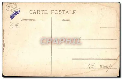 Nice — Port — widok portu z łodziami i górami na tle — wydawca NICE 182 — Rewers