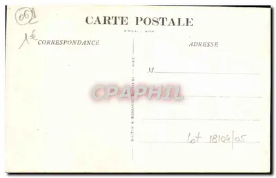 Nice — La Poésie Pastorale — wydane przez Boitans & Renaud, Nice — Rewers