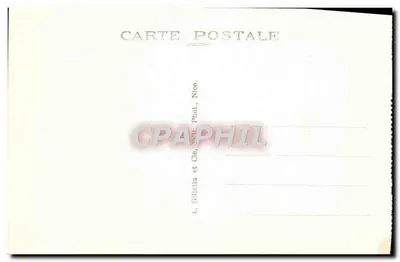 Widok z Nicei z tarasu dzwonnicy Kościoła św. Jeanne d'Arc — L. Gilletta et Cie, Nice — Rewers