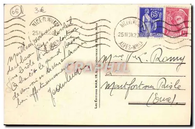 Nice — Widok ogólny — Wydawnictwo MAR. 15, wydawca karty nr 228 — Rewers