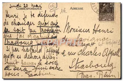 Nice — Ogród Króla Alberta I — LL, nr 343 — Rewers